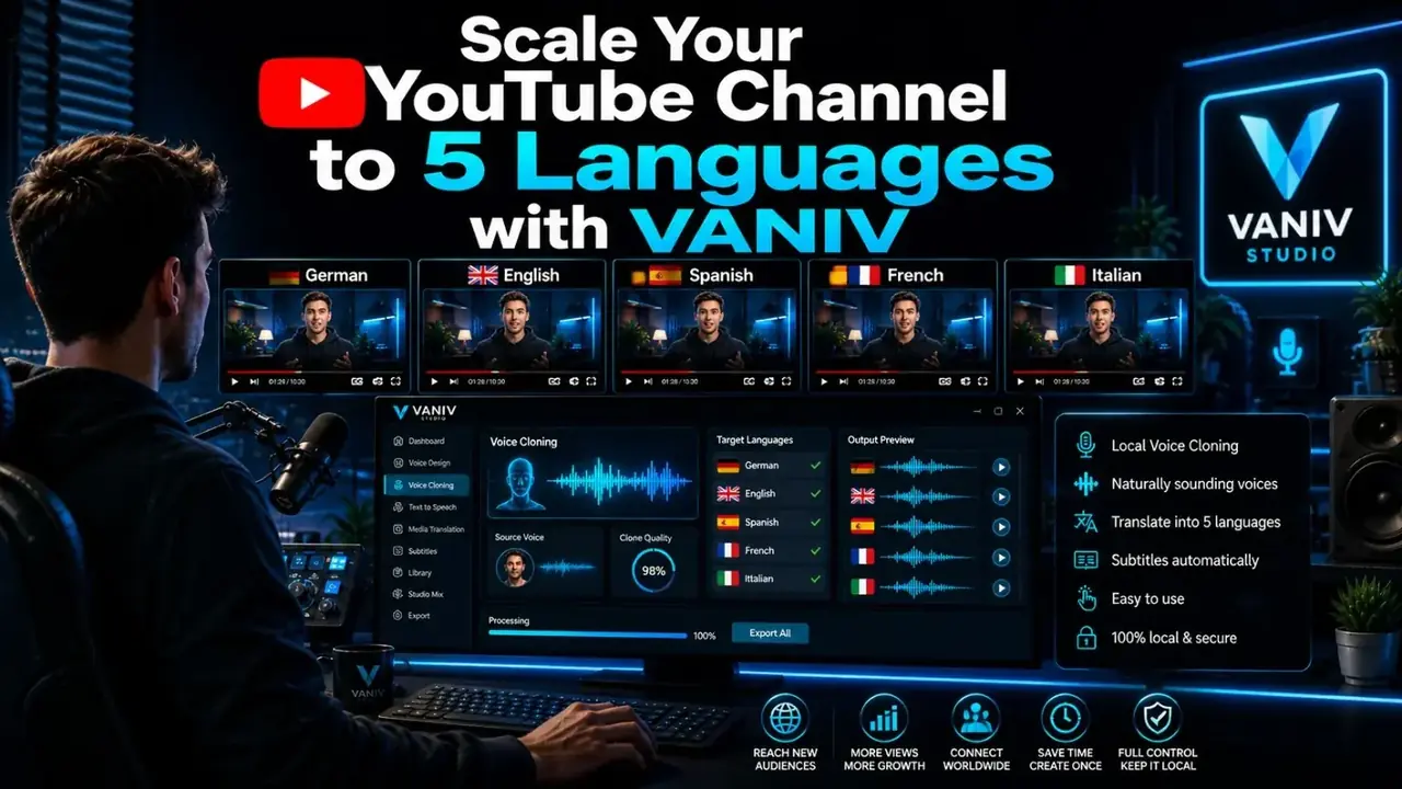 Scale YouTube in 5 Languages 2026