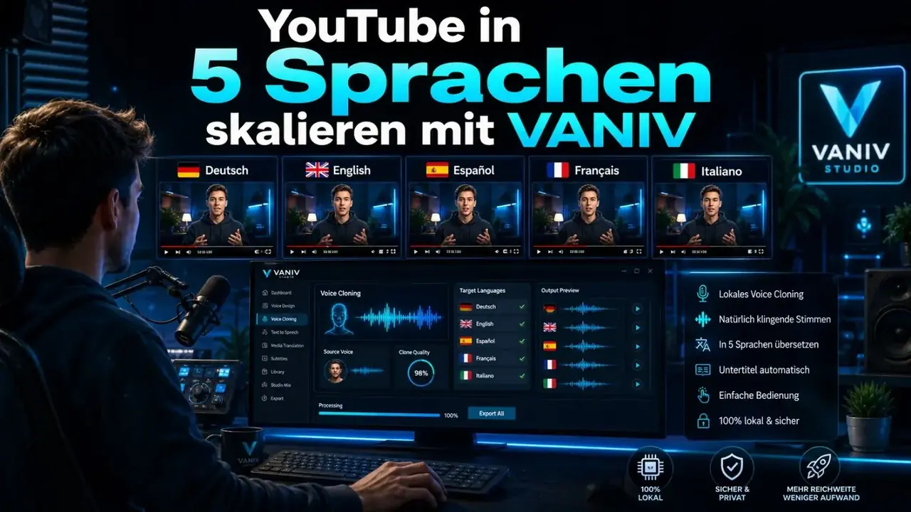 YouTube in 5 Sprachen skalieren 2026