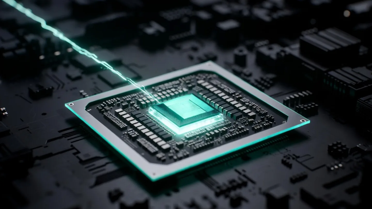 Integrierter Grafik- und Prozessorchip für lokale KI