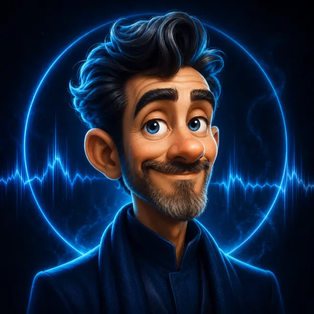 Ejemplo de diseño de voz cartoon con personaje animado