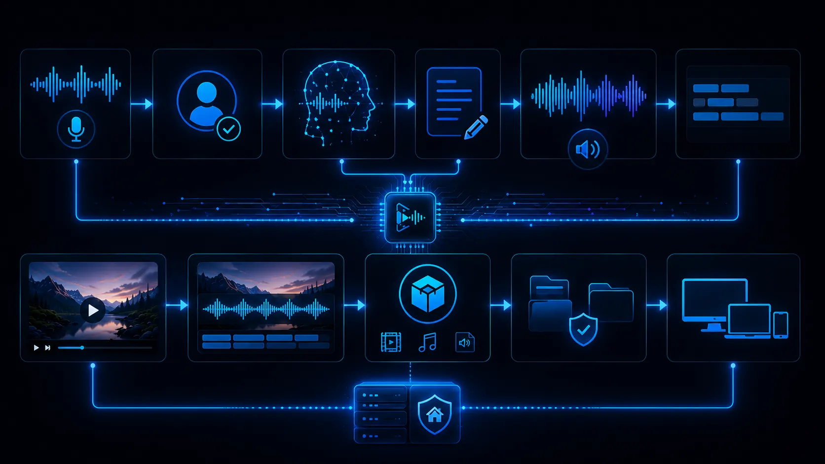 VANIV vs Descript Vergleich für lokale KI Stimmen Voice Cloning und Creator Workflows.